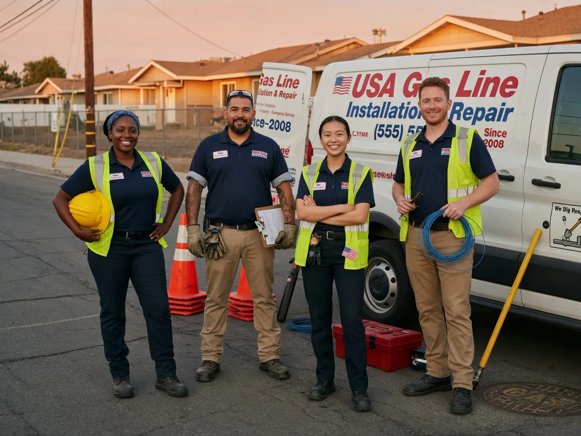 Gas Line Installation company in Deridder, LA